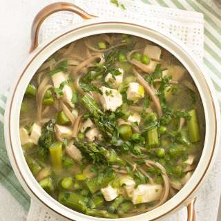 Asparagus Chicken Soup