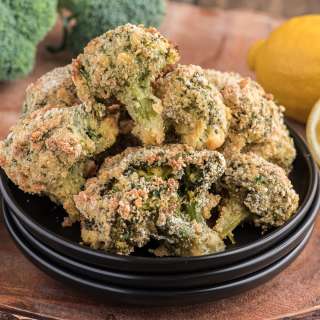 Baked Breaded Broccoli