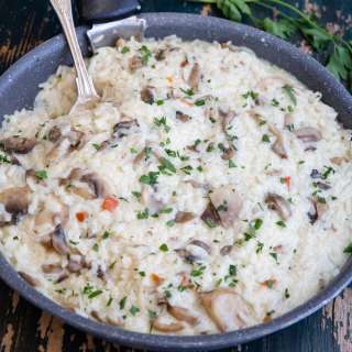Italian Mushroom Risotto Recipe
