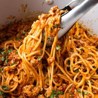 30 Minute Taco Spaghetti