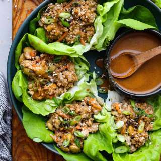 Slow Cooker Asian Lettuce Wraps