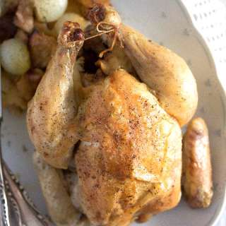 Roast Chicken with Apples