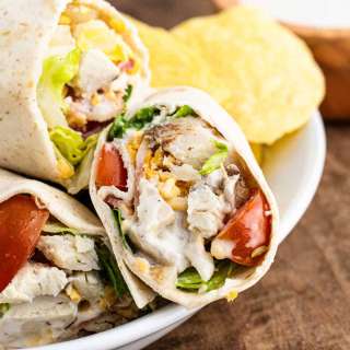 Chicken Bacon Ranch Wraps