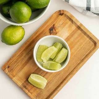 How to Cut a Lime Wedge