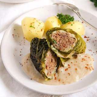 Stuffed Savoy Cabbage - German Recipe
