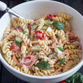 Creamy Italian Pasta Salad