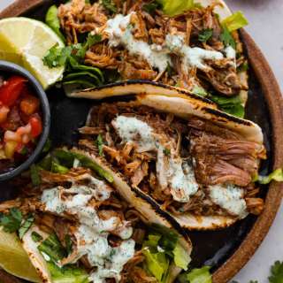 The BEST Sweet Pork Tacos