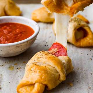 Pizza Stuffed Crescent Rolls