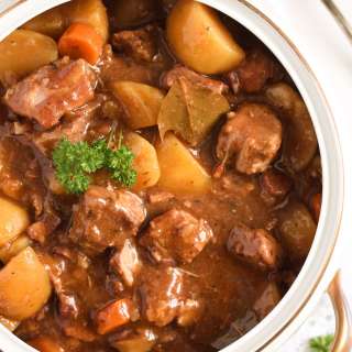 Lamb Casserole in the Slow Cooker