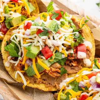 Chicken Tostadas Recipe