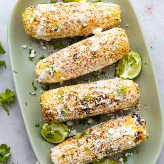 Grilled Mexican Street Corn