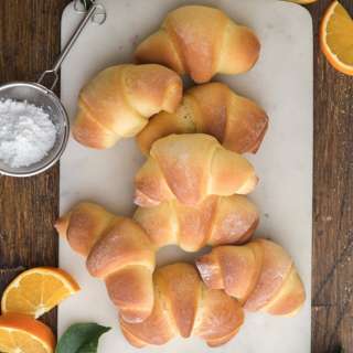 Homemade Yogurt Crescent Rolls