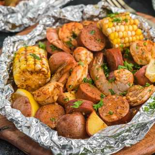 Shrimp Boil Foil Pack