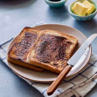 Toast à la Vegemite