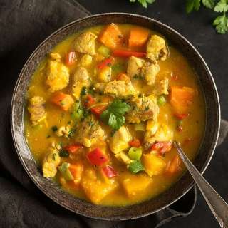 Creamy Turkey Coconut Milk Curry