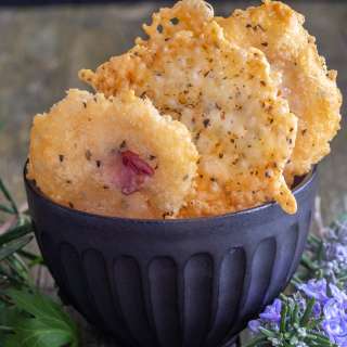 Baked Cheese Crisps
