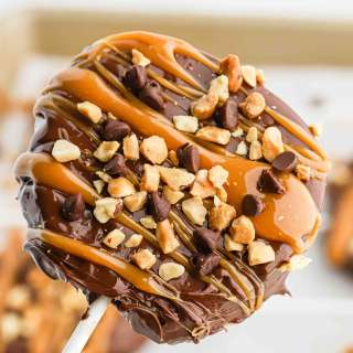 Caramel Apple Slices