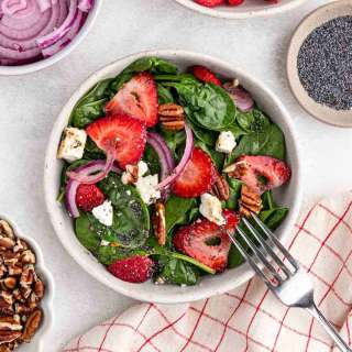 Spinach Strawberry Salad