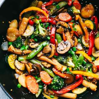 The Easiest Vegetable Stir Fry