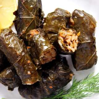 Vegetarian Stuffed Vine Leaves