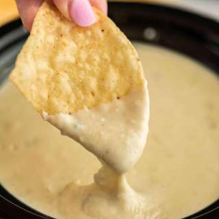 The Best Crock pot White Cheese Dip Recipe