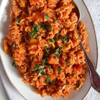 Zucchini Tomato Rice