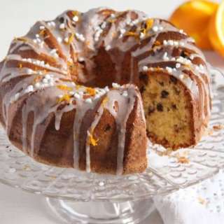 Orange Raisin Bundt Cake