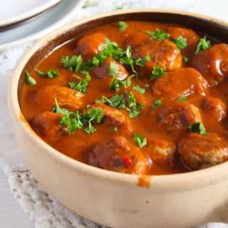 Pork Meatballs in Tomato Sauce