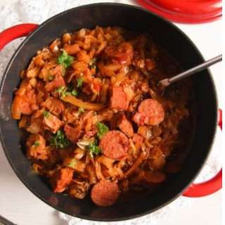 Sauerkraut Stew – Polish Bigos Recipe