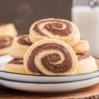 Nutella Pinwheel Cookies