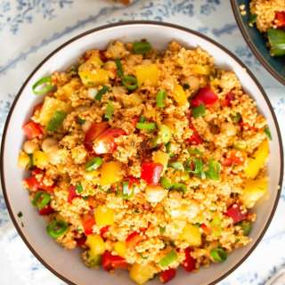 Vegan Curried Couscous Salad
