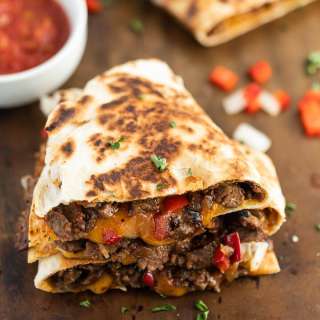 Steak Fajita Quesadillas