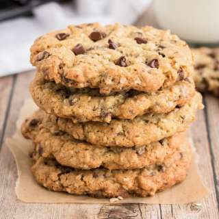 The Best Oatmeal Chocolate Chip Cookies