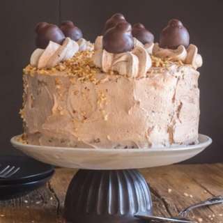 Baci Chocolate Birthday Cake