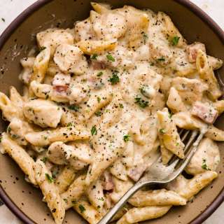 Chicken Cordon Bleu Pasta