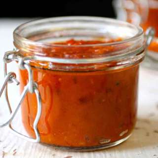 Ajvar (Balkan Roasted Red Pepper Relish)