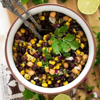 Mexican Bean Salad with Corn