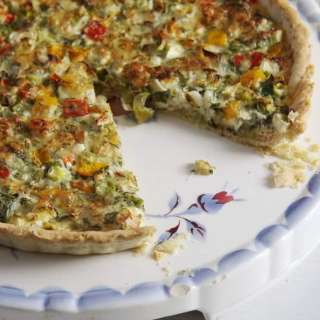 Green Onion Quiche (with Cheese)