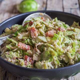 Shredded Brussel Sprout Salad