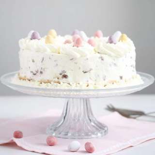 No-Bake Mini Egg Cheesecake