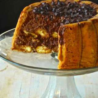 Chocolate Charlotte Russe (French No-Bake Cake)