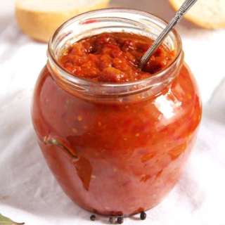 Zacusca Recipe - Romanian Eggplant Spread