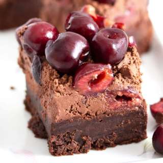 Chocolate and Cherry Brownies