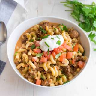 Crock Pot Taco Pasta