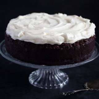 Chocolate Cake with Cream Cheese Frosting