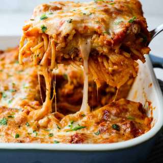 Classic Baked Spaghetti