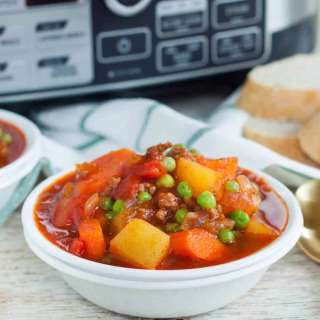 Crock Pot Ground Beef Stew Recipe