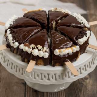 Vanilla Cake on a Stick