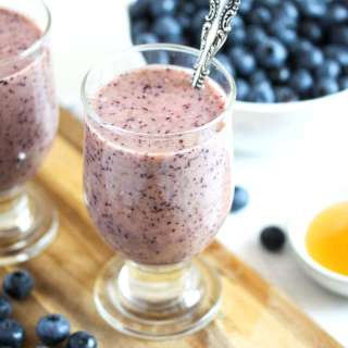 Peach Blueberry Smoothie