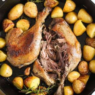 Confit de canard recipe (Duck Confit)